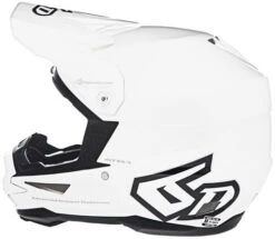 6D ATR-1 Helmet Solids -Motorcycle Helmet Store 6d atr 1 helmet solid gloss white silver back left 29835.1623814982