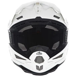 6D ATR-1 Helmet Solids -Motorcycle Helmet Store 6d atr 1 helmet solid gloss white silver front 32177.1623814978