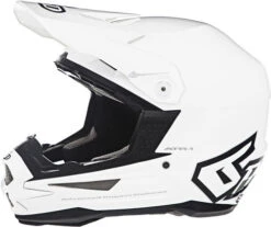 6D ATR-1 Helmet Solids -Motorcycle Helmet Store 6d atr 1 helmet solid gloss white silver left 95278.1623814973