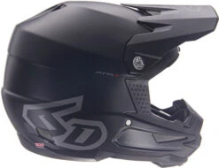 6D ATR-1 Helmet Solids -Motorcycle Helmet Store 6d atr 1 helmet solid matte black back right 85624.1623814512
