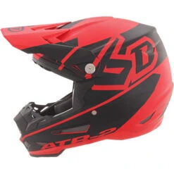 6D ATR-2 Core Helmet -Motorcycle Helmet Store 6d atr 2 core helmet red black left 11745.1592400249