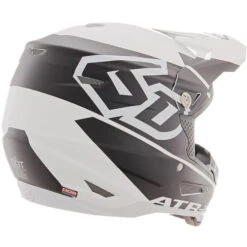 6D ATR-2 Core Helmet -Motorcycle Helmet Store 6d atr 2 core helmet white black back right 22837.1592400244