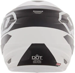 6D ATR-2 Core Helmet -Motorcycle Helmet Store 6d atr 2 core helmet white black back 25325.1592400246