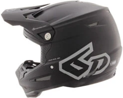 6D ATR-2Y Youth Helmet Solid -Motorcycle Helmet Store 6d atr 2 helmet solid matte black back left 12260.1647656225