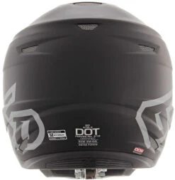 6D ATR-2Y Youth Helmet Solid -Motorcycle Helmet Store 6d atr 2 helmet solid matte black back 19182.1647656227