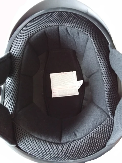 HCI 100 Half Helmet Gloss Black 4 HCI 100 Half Helmet Gloss Black - Image 3