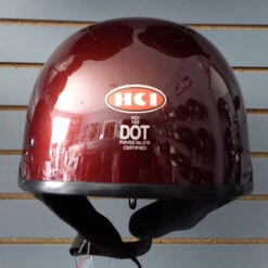 HCI 100 Half Helmet Wine -Motorcycle Helmet Store HCI 100 wine back 99054.1578667912