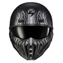 Scorpion Covert X Tribe Helmet -Motorcycle Helmet Store ScorpionExo Covert X Tribe MatteWhite Low Front 96846.1663717266