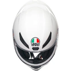 AGV K1 S Helmet -Motorcycle Helmet Store agv k1 s helmet solid gloss white top 34410.1688378484