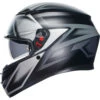 AGV K3 Compound Helmet -Motorcycle Helmet Store agv k3 compound helmet black gray 71580.1687836337