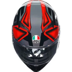 AGV K3 Compound Helmet -Motorcycle Helmet Store agv k3 compound helmet black red top 49453.1687836364