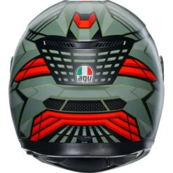 AGV K3 Decept Helmet -Motorcycle Helmet Store agv k3 decept helmet back 83874.1687836587