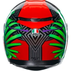 AGV K3 Kamaleon Helmet -Motorcycle Helmet Store agv k3 kamaleon helmet back 65790.1688075259