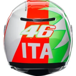 AGV K3 Rossi Mugello 2018 Helmet -Motorcycle Helmet Store agv k3 rossi mugello 2018 helmet back 23453.1687835484
