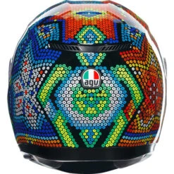 AGV K3 Rossi Winter Test 2018 Helmet -Motorcycle Helmet Store agv k3 rossi winter test 2018 helmet back 71900.1687828208