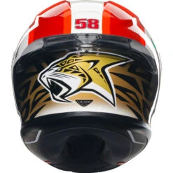 AGV K6 S Sic58 Helmet -Motorcycle Helmet Store agv k6 s sic 58 helmet back 83125.1688224582