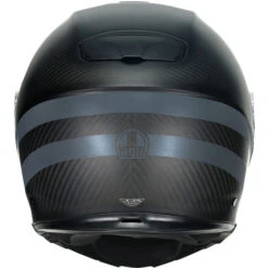 AGV Sportmodular Dark Refractive Helmet -Motorcycle Helmet Store agv sportmodular dark refractive helmet carbon black back 33705.1679837054