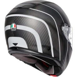 AGV Sportmodular Carbon Refractive Helmet -Motorcycle Helmet Store agv sportmodular refractive helmet back 19687.1567550484