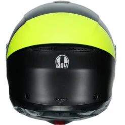 AGV Tourmodular Balance Helmet -Motorcycle Helmet Store agv tourmodular balance helmet yellow fluo gray back 59319.1679838542