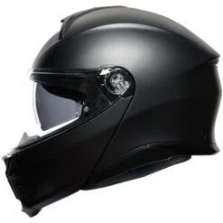 AGV Tourmodular Helmet -Motorcycle Helmet Store agv tourmodular helmet solid matte black left 56200.1679722895