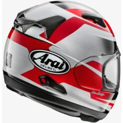 Arai Quantum-X Steel Helmet -Motorcycle Helmet Store arai quantum x helmet steel red back 92231.1680586746