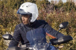 Arai Ram-X Helmet -Motorcycle Helmet Store arai ram x helmet on rider 20991.1680851433