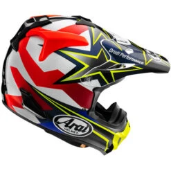 Arai VX-Pro4 Stars & Stripes Helmet -Motorcycle Helmet Store arai vx pro4 helmet stars and stripes fluorescent yellow back 38784.1680921829