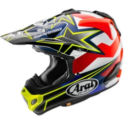 Arai VX-Pro4 Stars & Stripes Helmet -Motorcycle Helmet Store arai vx pro4 helmet stars and stripes fluorescent yellow 76071.1680921824
