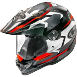 Arai XD-4 Depart Helmet -Motorcycle Helmet Store arai xd4 helmet depart black silver frost 19190.1680929541