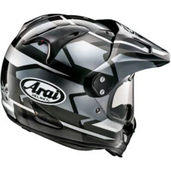 Arai XD-4 Depart Helmet -Motorcycle Helmet Store arai xd4 helmet depart gray back 99538.1680929532