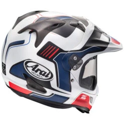 Arai XD-4 Vision Helmet -Motorcycle Helmet Store arai xd4 helmet vision red frost back 03893.1680924715