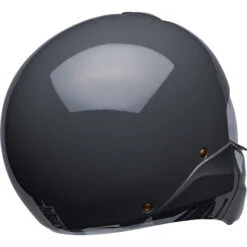 Bell Broozer Duplet Helmet -Motorcycle Helmet Store bell broozer duplet helmet gloss nardo gray back right 26677.1685260845