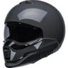 Bell Broozer Duplet Helmet -Motorcycle Helmet Store bell broozer duplet helmet gloss nardo gray front left 80157.1685260803