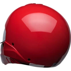 Bell Broozer Duplet Helmet -Motorcycle Helmet Store bell broozer duplet helmet gloss red back left 45086.1685260886
