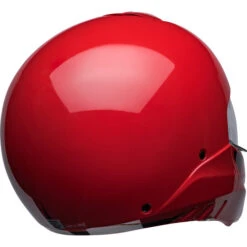 Bell Broozer Duplet Helmet -Motorcycle Helmet Store bell broozer duplet helmet gloss red back right 19075.1685260891