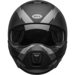 Bell Broozer Arc Helmet 17 Bell Broozer Arc Helmet -Motorcycle Helmet Store bell broozer helmet arc matte black gray front clear shield 76922.1578731072