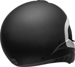Bell Broozer Cranium Helmet -Motorcycle Helmet Store bell broozer helmet cranium matte black white back right 65415.1578731496