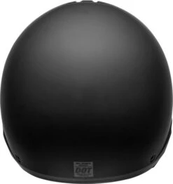Bell Broozer Cranium Helmet -Motorcycle Helmet Store bell broozer helmet cranium matte black white back 16609.1578731499