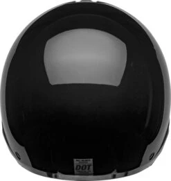 Bell Broozer Helmet Solid 32 Bell Broozer Helmet Solid -Motorcycle Helmet Store bell broozer helmet gloss black back 34434.1578729898