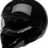 Bell Broozer Helmet Solid -Motorcycle Helmet Store bell broozer helmet gloss black front left clear shield 44269.1578729847