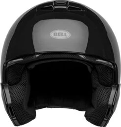 Bell Broozer Helmet Solid 27 Bell Broozer Helmet Solid -Motorcycle Helmet Store bell broozer helmet gloss black no chinbar front 94591.1578729884