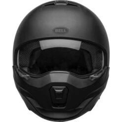 Bell Broozer Helmet Solid 35 Bell Broozer Helmet Solid -Motorcycle Helmet Store bell broozer helmet matte black front clear shield 77326.1578729911