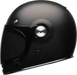 Bell Bullitt Carbon Matte Helmet -Motorcycle Helmet Store bell bullitt carbon helmet matte carbon left 79601.1578569529