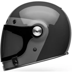 Bell Bullitt Vader Helmet -Motorcycle Helmet Store bell bullitt vader helmet gloss gray left 56261.1696992224