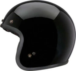 Bell Custom 500 Helmet Gloss Black -Motorcycle Helmet Store bell custom 500 helmet gloss black left 83146.1579696905