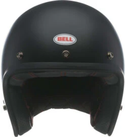 Bell Custom 500 Helmet Matte Black -Motorcycle Helmet Store bell custom 500 helmet solid matte black front 80728.1517675750