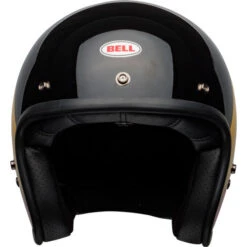 Bell Custom 500 Riff Helmet -Motorcycle Helmet Store bell custom 500 riff helmet gloss black yellow orange red front 21745.1696755318