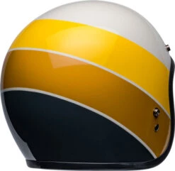 Bell Custom 500 Riff Helmet -Motorcycle Helmet Store bell custom 500 riff helmet gloss sand yellow back right 92094.1633226597