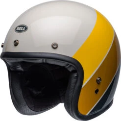Bell Custom 500 Riff Helmet -Motorcycle Helmet Store bell custom 500 riff helmet gloss sand yellow front left 08387.1696755276
