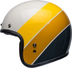 Bell Custom 500 Riff Helmet -Motorcycle Helmet Store bell custom 500 riff helmet gloss sand yellow left 71102.1696755337